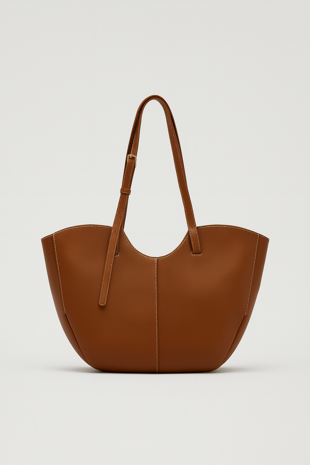 Sac à main-Grand fourre-tout cuir vegan( PU prémium )