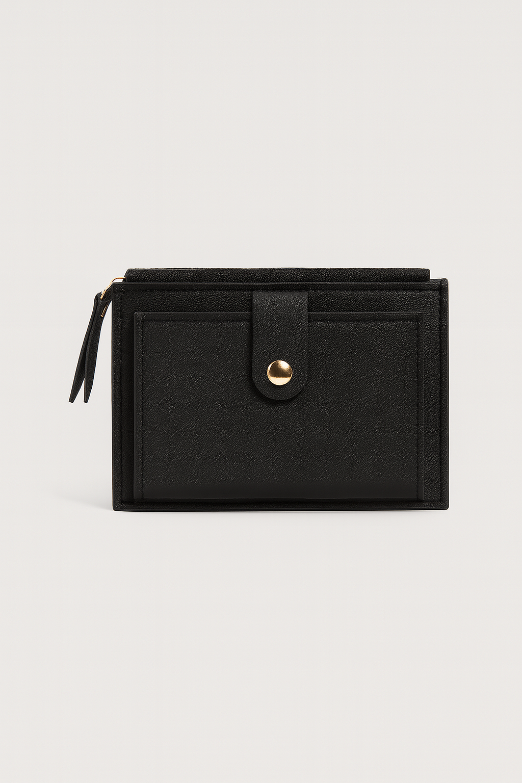 Mini portefeuille – Porte-cartes multi-fentes (cuir vegan PU)
