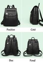 Sac à dos – en cuir véritable